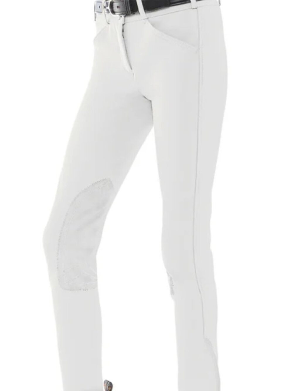 THE TAILORED SPORTSMAN™ Girls' Trophy Hunter Breeches - White - Size 12 - NWOT